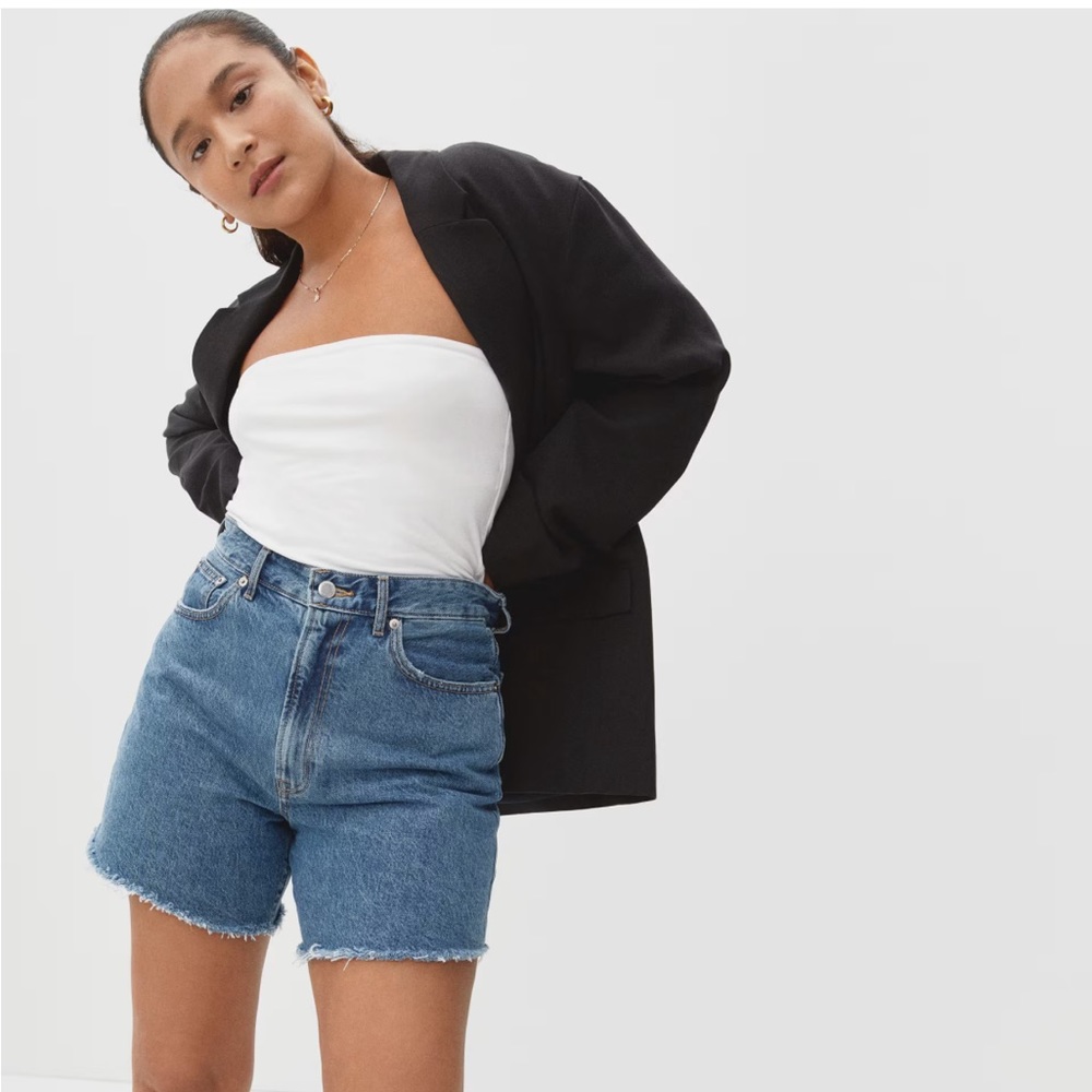 Everlane The A-Line Denim Short